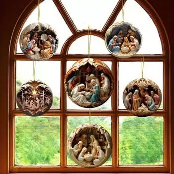 12 шт/24 шт деревянные рождественские подвесные украшения рождественские знаки украшения для рождественской вечеринки украшения для рождественской елки