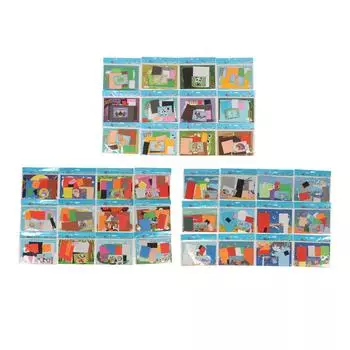 12 шт. 3D EVA пенопластовые наклейки мультфильм животные пенопластовые наклейки образовательные интерактивные детские головоломки палки Type 3