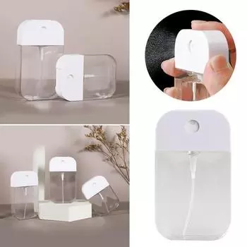 12 шт. 50 мл флаконы для духов, многоразовые, для путешествий, портативные, с дизайном карты, прозрачный женский распылитель с воронкой-капельницей для масел, косметики 12pcs