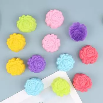 12 шт. 5 см в форме розы для желе, пудинга, кексов, силиконовые формы для кексов, аксессуары для выпечки
