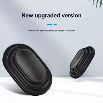 12 шт., амортизатор для двери автомобиля, шумопоглощающий клей, закрывающая дверь, полоса для предотвращения столкновений, наклейка на бампер, автодверный амортизатор, протектор, подушка, комплект 12pcs