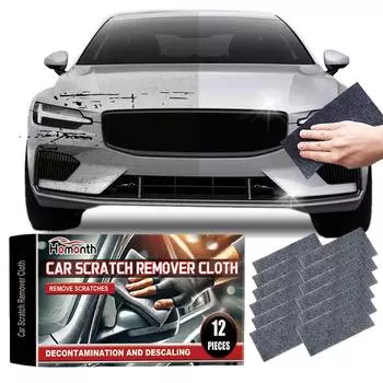 12 шт. Автомобильная нано-блестящая салфетка для легкого ремонта царапин и удаления царапин. Ткань для ремонта и удаления царапин. Техническое обслуживание автомобиля. CHINA