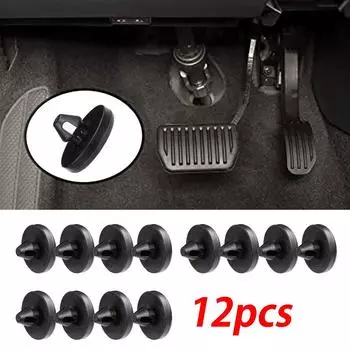 12 шт. Автомобильная подушка для педали тормоза, стоп-сигнал, резиновый стопор сцепления, детали, аксессуары для переключателя, автоматический ограничитель 90541-06036 Y9L2