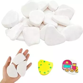 12 шт. Белые камни для рисования 2 - 3 Камни неправильной формы оптом