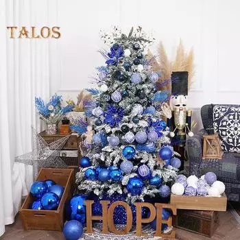 12 шт. блестящих шариков из пенопласта с пайетками, набор праздничных подвесных украшений для украшения вечеринки в помещении и на открытом воздухе