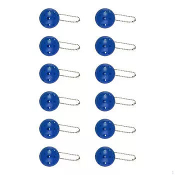 12 шт., брелок для ключей Pickleball, сумка, подвеска, портативные подвески, орнамент, металлический брелок для ключей Red