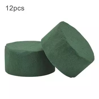 12 шт. Цветочная пена, круглые сухоцветы, пенопластовые блоки, материалы для цветочной композиции ручной работы