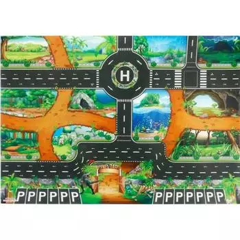 12 шт. Детские игрушки Маленькие пластиковые фигурки Морской зоопарк Животное Сафари Набор Дикий Океан Модель Map Only