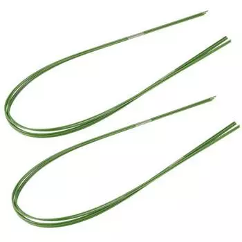 12 шт. DIY садовые гибкие пластиковые железные опоры для растений в теплице