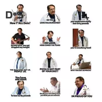 12 шт. докторская фраза мем магнит на холодильник мотивационный помощник для похудения диета микроволновая печь доска магнит на холодильник домашний офис кухня A