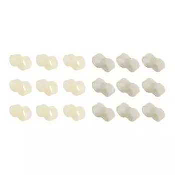 12 шт. Дверная ручка буфера предотвращения столкновений устранение звука Diplopore силиконовая дверная ручка защита Fluorescent Blue