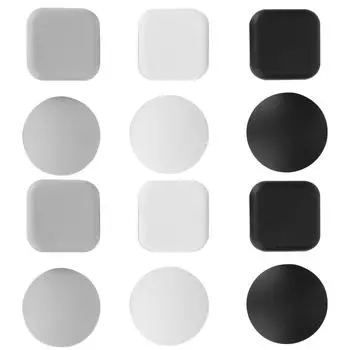 12 шт. Дверной стопор, силиконовая дверная ручка, противоударный самоклеящийся бампер для двери