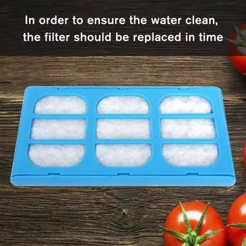 12 шт. фильтр для фонтана для домашних животных, сменные картриджи для фильтров для воды, совместимые с котом и собакой Blue&White
