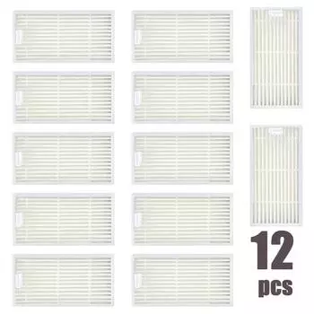 12 шт. фильтр для пылесоса HEPA-фильтр для ECOVACS CR130 cr120 CEN540 CEN250 ML009 для CHUWI V3 iLife X5 V5 V3 + V5PRO