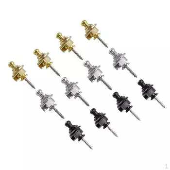 12 шт. гитарный ремень с пряжкой и кнопкой для акустических и электрических деталей