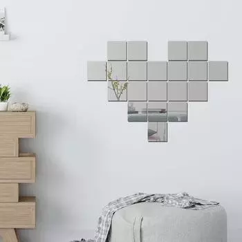 12 шт., хит продаж, красочные шестиугольные наклейки на стену из акрила, водонепроницаемые, 3D-наклейки на зеркало для украшения дома, 8*7*4 см чёрный