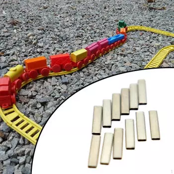 12 шт. HO Scale Model Rail Joiners Track Joint DIY Metal Universal Upgrade Accs Modified for 1:87