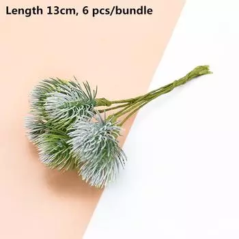 12 шт. искусственные растения для скрапбукинга рождественские венки домашние свадебные украшения поддельные пластиковые декоративные