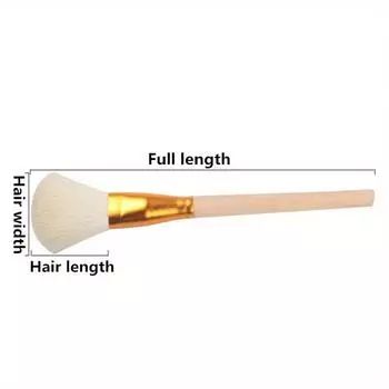 12 шт. кисти из шерсти для керамики, глазури/живописи, раскрашивания акварельной краски, акриловой ручки для рукоделия, художественных принадлежностей