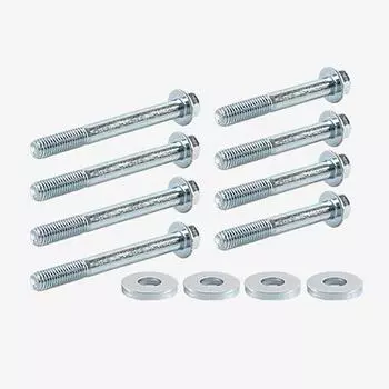 12 шт./компл. прочная высокопрочная подставка для двигателя LS из нержавеющей стали с фланцем болта