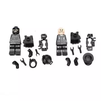 12 шт./компл., военные солдаты спецназа, кирпичи, фигурки, армейская команда, строительные блоки, модель