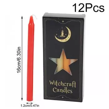 12 шт./кор. случайного цвета мини-конусная свеча Morandi Color Long Stear свеча для свадьбы, дня рождения, вечеринки, ужина, декора стола