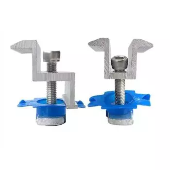 12 шт. кронштейны из алюминиевого сплава для монтажной рейки 35mm end clip