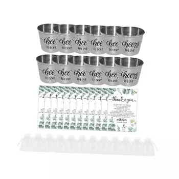 12 шт. кружек из нержавеющей стали, металлические пивные кружки, нержавеющие, переносные, приветственные сувениры на свадьбу