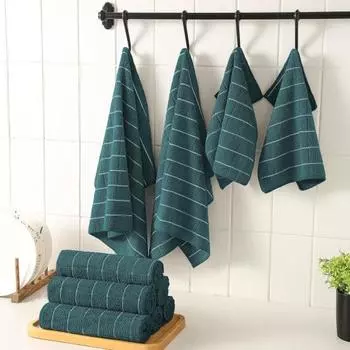 12 шт. кухонных полотенец, супер впитывающие полотенца, набор быстросохнущих тряпок для мытья посуды и столешниц, салфетка для мытья посуды из микрофибры 12pcs темно-серого