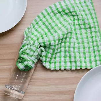 12 шт. кухонных полотенец, впитывающих воду, хлопковых полотенец для мытья посуды, ярких клетчатых цветов, легких для кухни