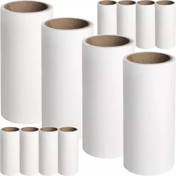 12 шт. липкая бумага бытовой ролик для удаления катышков многофункциональный портативный ролик для удаления шерсти домашних животных кошка собака клейкая лента щенок путешествия 10X4.5CM