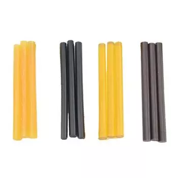 12 шт./лот клеевые стержни Fusion Glue для предварительно скрепленных наращиваемых волос, стержень горячего расплава 7,0 мм x 10 см black