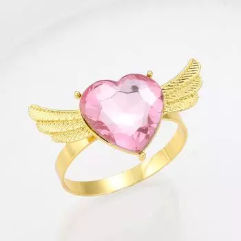 12 шт./лот кольцо для салфеток ко Дню святого Валентина с пряжкой из сплава с бриллиантами для салфеток в отеле, на свадьбу, на вечеринку, в виде рта