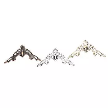 12 шт., металлические папки для альбомов, скрапбукинга, угловые протекторы для книг, 41*41 мм, зелёный