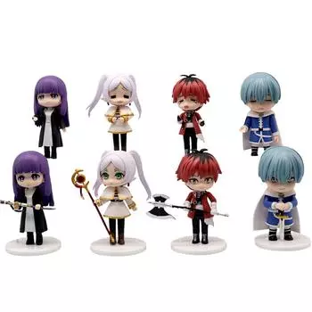 12 шт. Милые фигурки, украшения для рабочего стола, настольные украшения, подарки для любителей аниме, украшения для торта, украшения для автомобиля One Size