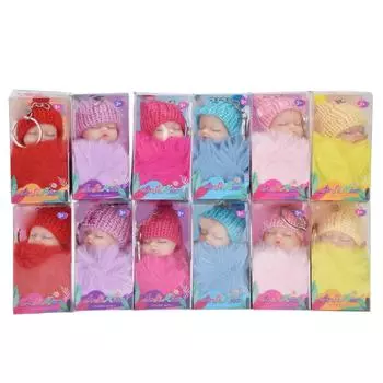 12 шт. милые крошечные куклы принцесса мини кукла брелок набор для сумочки подвеска шарм DIY миниатюра