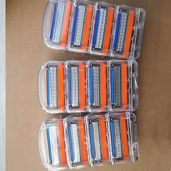 12 шт. многослойные лезвия, лезвия для бритья для мужчин, лезвия для бритья 12 Pcs