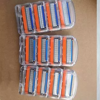 12 шт. многослойные лезвия, лезвия для бритья для мужчин, лезвия для бритья 12 Pcs