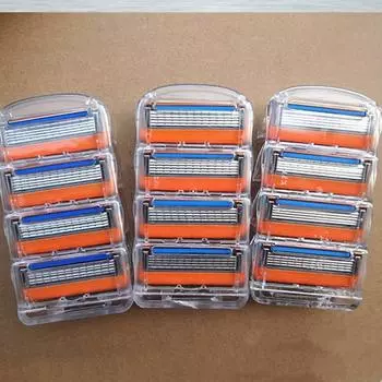 12 шт. многослойные лезвия, лезвия для бритья для мужчин, лезвия для бритья 12 Pcs