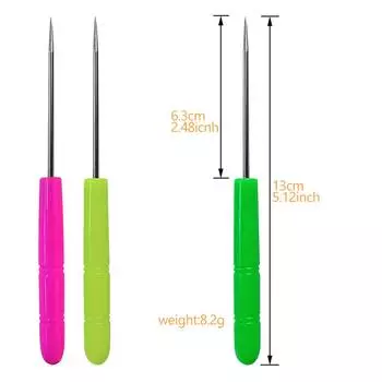 12 шт./набор игл для размешивания сахара, разметочный инструмент для печенья, инструменты для королевской глазури, инструмент для моделирования игл, принадлежности для украшения сахарного печенья