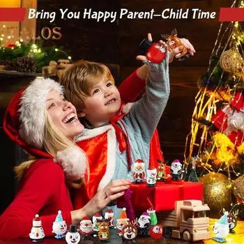 12 шт./набор рождественских заводных игрушек, заводная пружина, Санта-Клаус, снеговик, лось, пингвин, качающая голова, ходячая игрушка, рождественские подарки, наполнители для вечеринок C