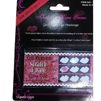 12 шт./набор скретч-карт ко Дню святого Валентина, девичник, скретч-карта, игра-игра, забавные подарки на день рождения, годовщину свадьбы