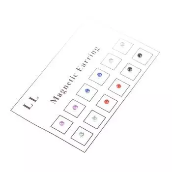 12 шт., не проколотое магнитное кольцо для уха, козелка, хряща, губной губы, шпильки, кольцо в носу, ювелирные изделия