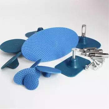 12 шт. Очень большие синие клеевые пистоны Набор инструментов для беспокрасочного ремонта для автомобиля, внедорожника, грузовика