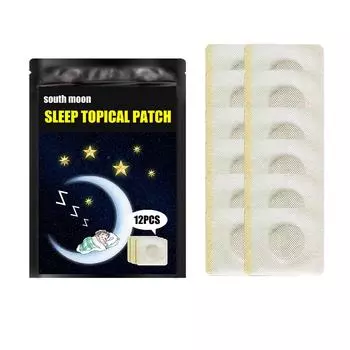 12 шт./пакет, патч для улучшения сна, наклейки для бессонницы, тревожность и стресс, снимающие тело, расслабляющая наклейка, паста 11