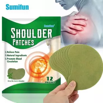 12 шт./пакет пластырь полынь пластырь на плечо шейный пластырь полынь пластырь прижигание