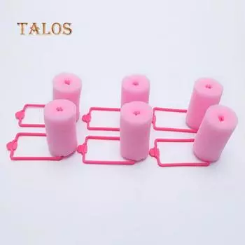 12 шт./пакет, волшебная губка, пенопластовая подушка, ролики для укладки волос, бигуди, твист-инструмент, красота, здоровье