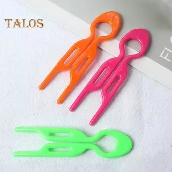 12 шт. палочек для волос U-образной формы, удобные в использовании, заколки для волос на затылке, вилка для волос, универсальный инструмент для укладки волос разноцветный