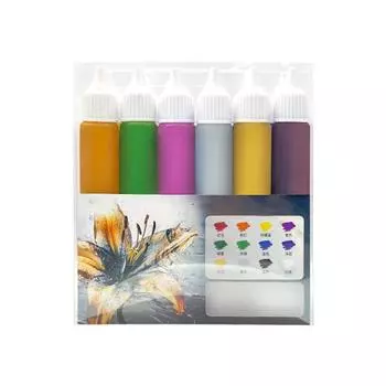 12 шт пигмент прозрачный набор для рисования по стеклу водостойкий яркий цветной простой в использовании клей набор для рисования по стеклу Sets