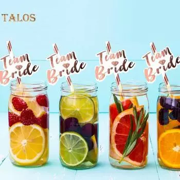 12 шт. питьевые трубки пищевого класса создают атмосферу BPA бесплатно новый фото реквизит соломинки для девичника